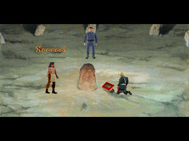 Prisoner of Ice screenshot 2 for Sega Saturn